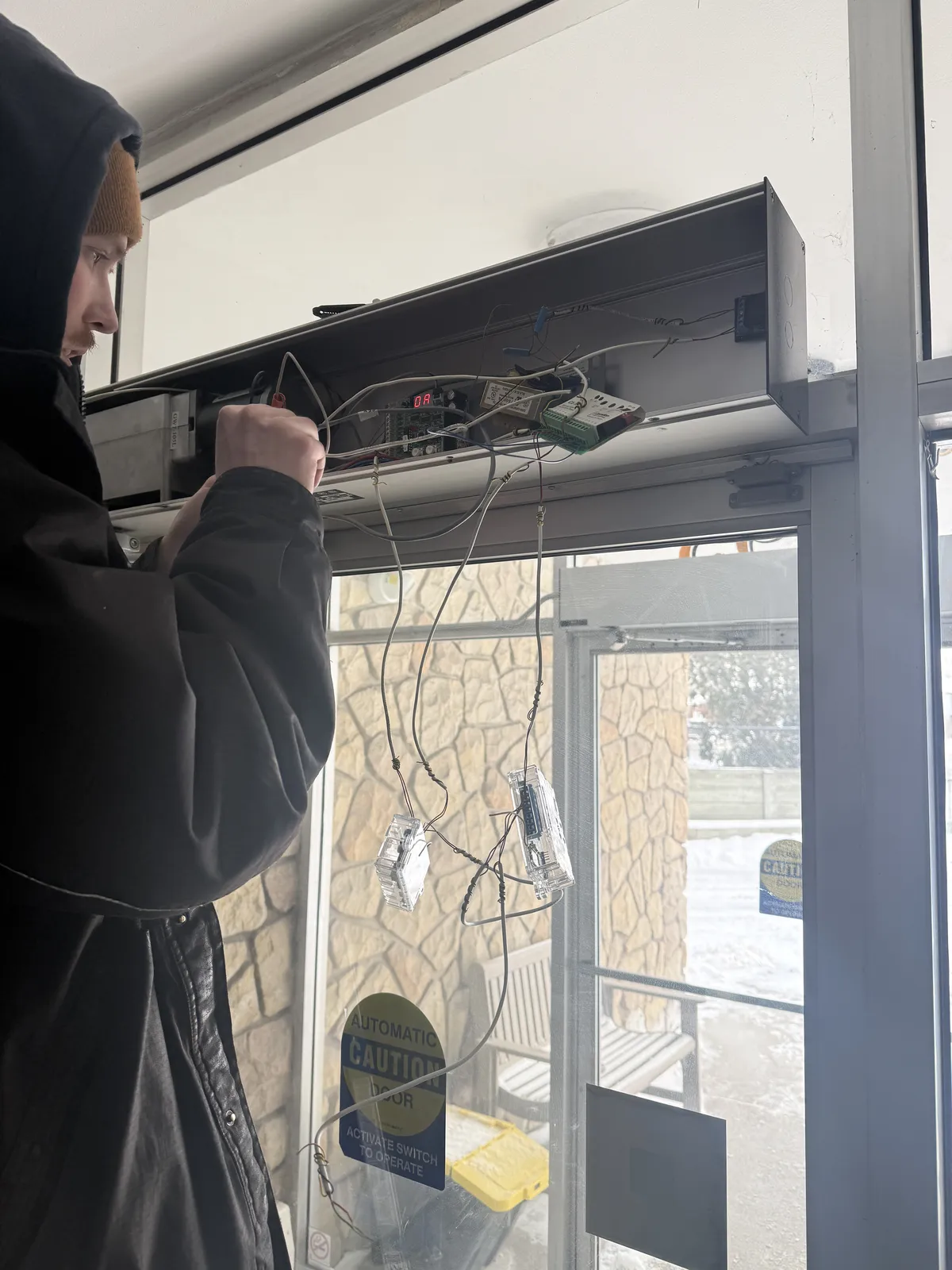Automatic Door Operator Install